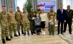 Салехардские защитники Отечества удостоены государственных наград