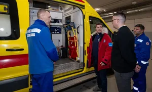 В помощь здоровью и спорту Модернизацию медгородка оценил губернатор