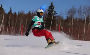 Завершился финал Кубка России по сноуборд-кроссу в горнолыжном комплексе «Октябрьский»