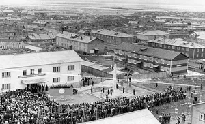 За подвиг – трудовой и воинский. Преображение и новое имя для знакового места города