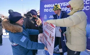 Дмитрий Артюхов вручил награды победителям финала Кубка России по сноуборд-кроссу