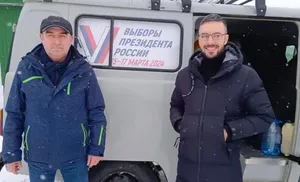 В Новом Уренгое впервые избирательный участок приехал к дачникам