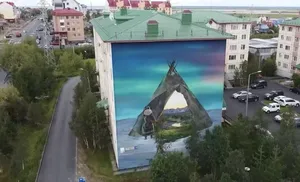 Ямальский арт: северяне создали уникальную карту муралов