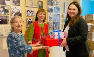 Ямальский депутат Анастасия Казанцева посетила музей Лапцуя