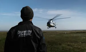 Волонтеры отправились на очистку поселка Полярный