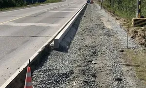 На Ямале делают новые тротуары