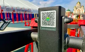 Уличные тренажеры окружной столицы дополнили специальными qr-кодами