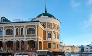 В окружной столице продолжается строительство гимназии храмового комплекса в честь Преображения Господня