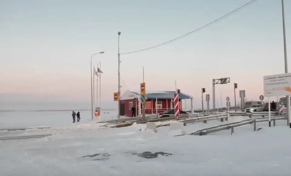 Ямалспас осуществляет дежурство в районе переправы через реку Обь