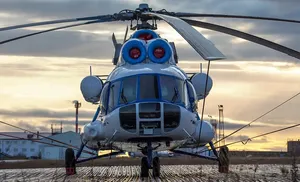 Теперь по небу, а не по воде