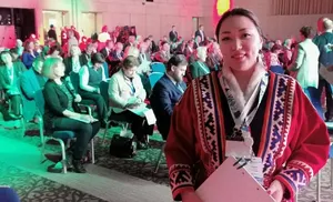 Общественница Салехарда Галина Косыгина сегодня писала этнографический диктант в Москве