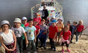 По юнармейским маршрутам. Летний лагерь при Обдорской гимназии собрал активных ребят