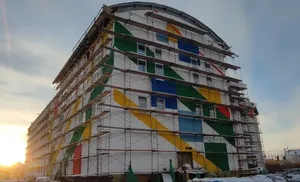 В Салехарде продолжается строительство современного социально-реабилитационного центра «Доверие»