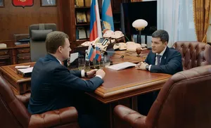 Дмитрий Артюхов и Алексей Чекунков обсудили реализацию проектов развития Арктики на Ямале