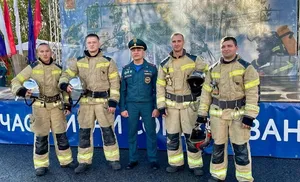 Команда салехардских огнеборцев стала бронзовым призёром Международных соревнований