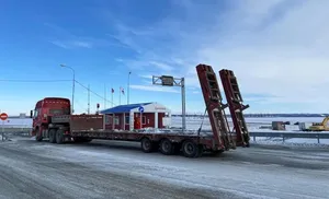На переправе Салехард-Лабытнанги вводят ограничения движения