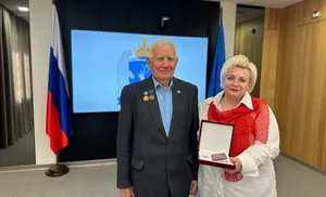 Легендарный геолог-первопроходец Станислав Васильевич Гончаров награжден знаком отличия "За заслуги перед Ямалом"