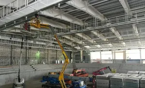 В спорткомплексе «Ямал-Арена» приступили к монтажу отечественного оборудования