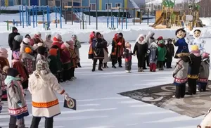 В окружной столице продолжается этнокультурный проект для детей кочевников