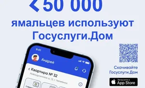 Каждый десятый ямалец пользуется приложением Госуслуги.Дом