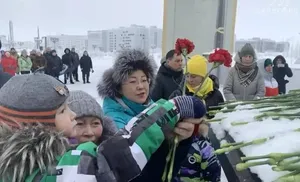 Дань памяти погибшим в блокадном Ленинграде