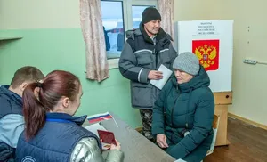 За голосами на вездеходе. Пельвожцы сделали выбор в числе первых