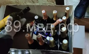 В Салехарде изъяли крупную партию контрафактного алкоголя