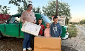 Департамент экономики оказал адресную помощь подшефной семье в преддверии нового учебного года