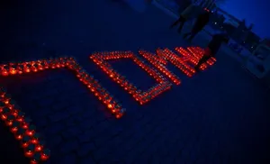 В Салехарде 8 мая ровно в 23:00 состоялась акция «Мы помним и не забудем»