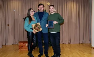 Салехардских спортсменов поздравили с Новым годом