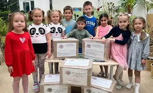 Акция добра "Дети – детям" состоялась в детском саду "Мамонтёнок"