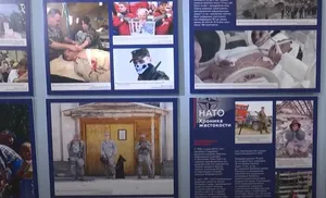 В главном музее Ямала открылась выставка изобличающая агрессию Североатлантического альянса