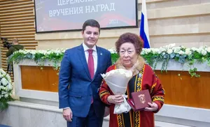 Розалия Ильина получила медаль «За преданность Ямалу»