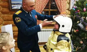 Салехардские первоклассники узнали о профессии пожарного