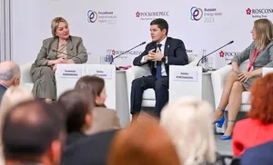 Дмитрий Артюхов на Российской энергетической неделе рассказал о сотрудничестве Ямала и компаний ТЭК