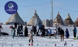 Этнобиатлон на Дне оленевода в Салехарде - захватывающее зрелище