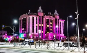 Окружная столица приняла участие в акции #МнеНЕфиолетово