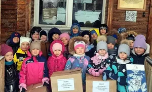 Воспитанники детского сада «Золотой ключик» приняли участие в акции «Посылка солдату»