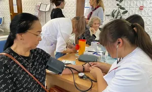 «Островок здоровья» традиционно развернулся в салехардской поликлинике