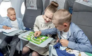 Средний северный город транспортировала ямальская авиакомпания в праздники