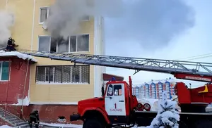Пожарные Салехарда спасли 7 детей и 5 взрослых