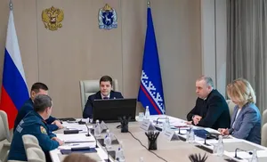 Дмитрий Артюхов рассказал Владимиру Якушеву о готовности Ямала внедрить новые меры поддержки для многодетных семей