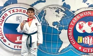Салехардский тхэквандист взял серебро на российском уровне
