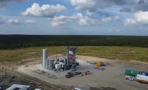 На Ямале построили два новых асфальтобетонных завода