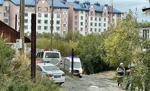 Пожар в Салехарде по адресу Овражная,17/1