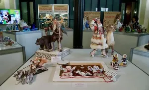 Сегодня в окружном музее откроется выставка «Этнография народов России в ватной игрушке»