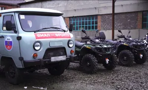 Ямальские военнослужащие в зоне СВО получили новогодние подарки и крупную партию техники