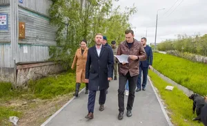 Отремонтируют в июне. Дороги Комбината слегка просели