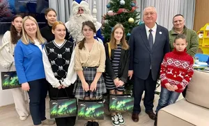 Дети подопечных филиала фонда «Защитники Отечества» получают поздравления с наступающим Новым Годом