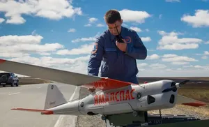 Спасатели ведут авиамониторинг паводковой обстановки в округе